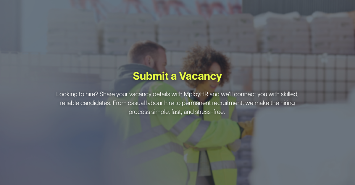 Submit a Vacancy