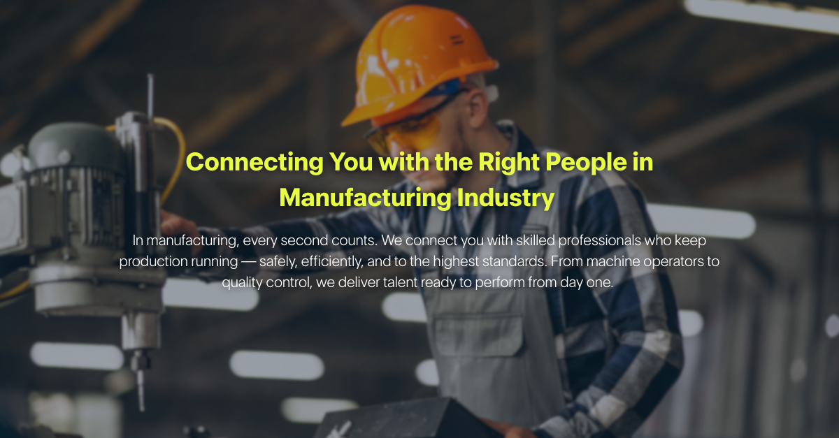 Manufacturing